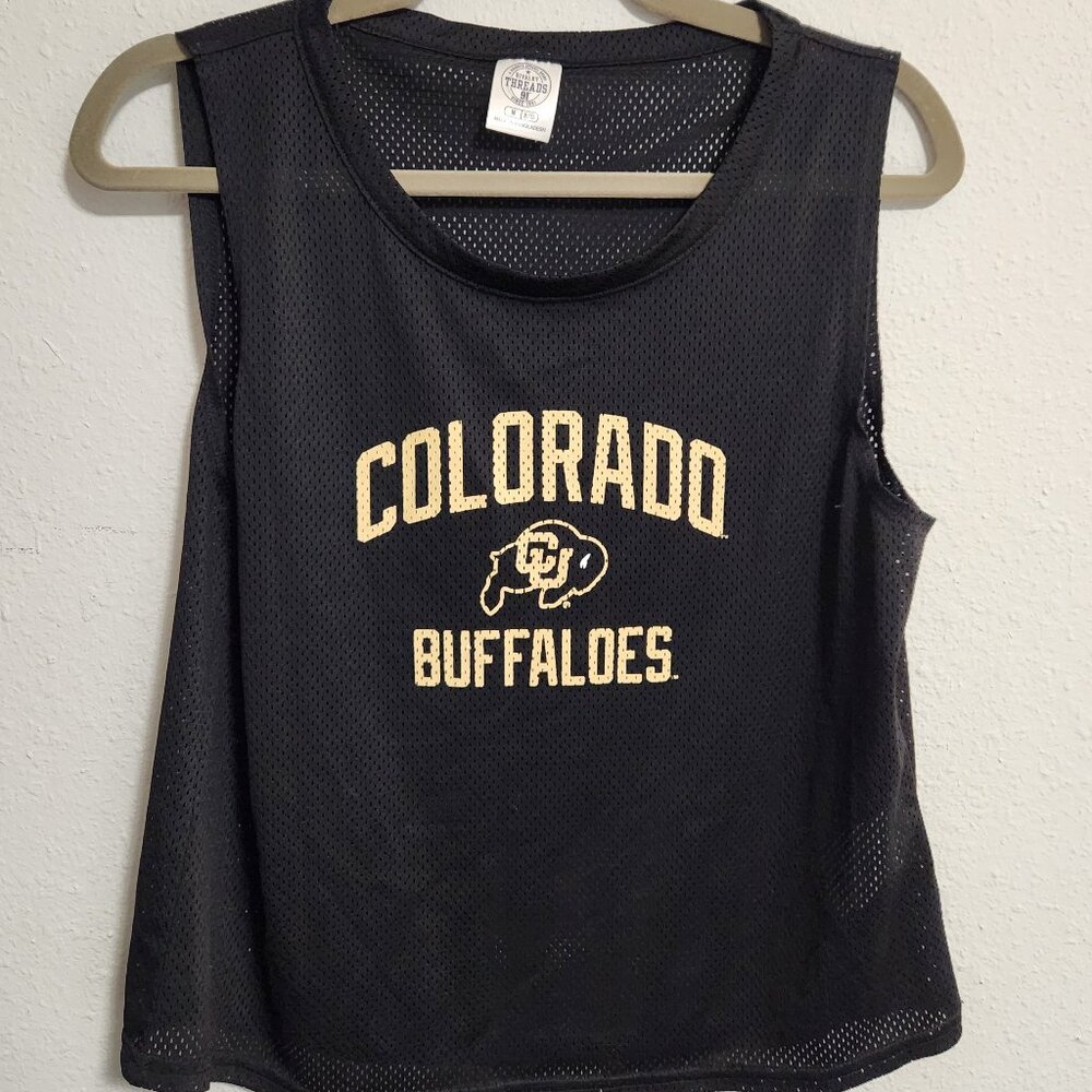 CU Colorado Buffs Mesh Tank Buffaloes Football Tailgate Game Day
